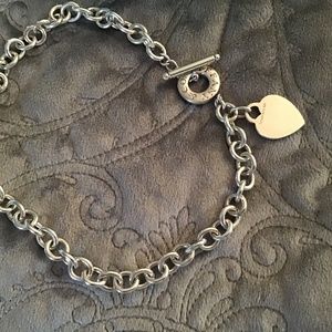 Vintage Tiffany &Co. toggle necklace